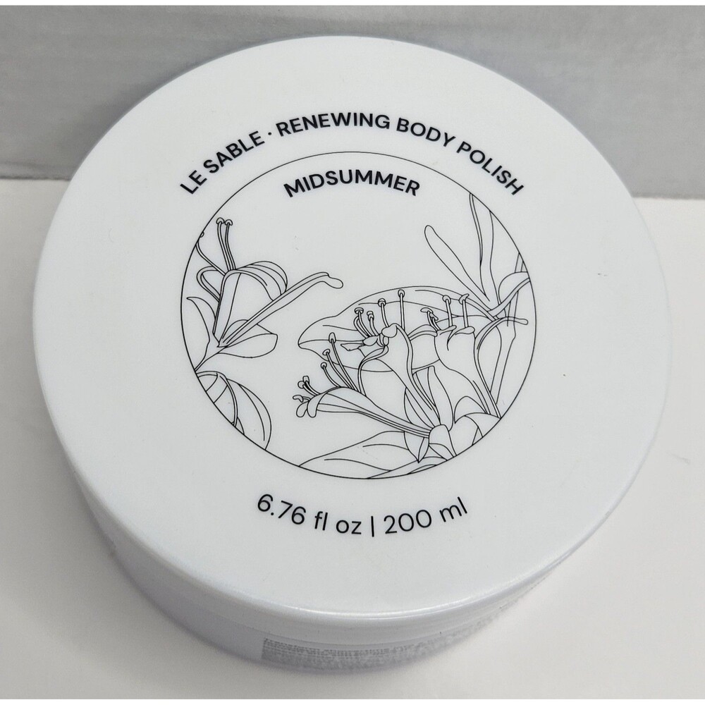 L'ange Le Sable Midsummer Renewing Body Polish 6.76oz Creamy Scrub Exfoliate New